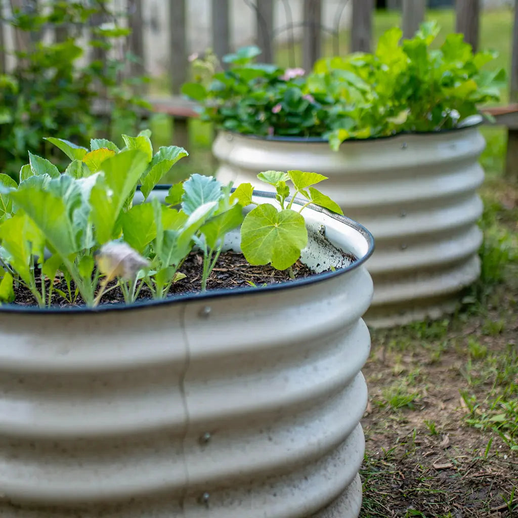 17''Tall 24” Wide Round Raised Garden Bed-Vegega