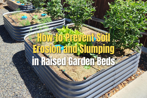 How to Prevent Soil Erosion and Slumping in Raised Garden Beds