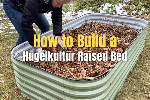 How to build a hugelkultur raised bed