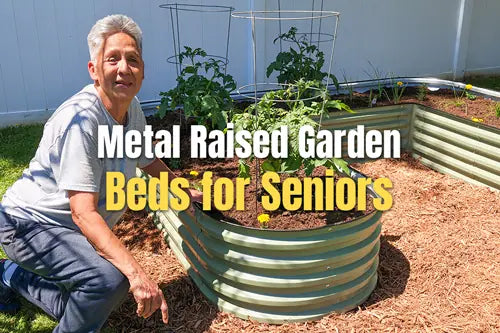 Metal Raised Garden Beds for Seniors: A More Comfortable Way to Keep Gardening | VEGEGA