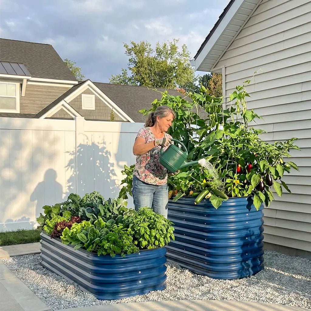 2ft width raised garden beds-Vegega