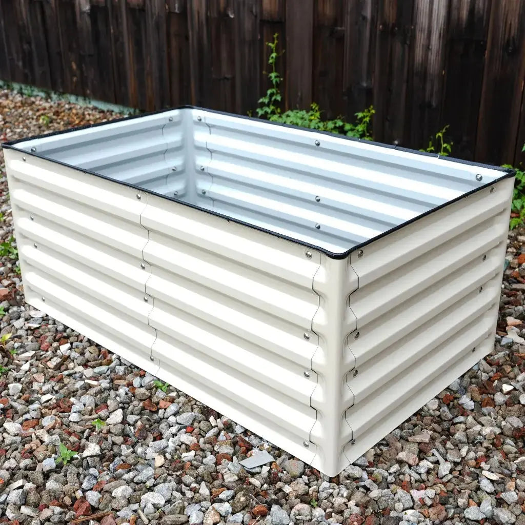 Rectangle Raised Garden Bed 3.5x2 size- vegega metal raised garden bed
