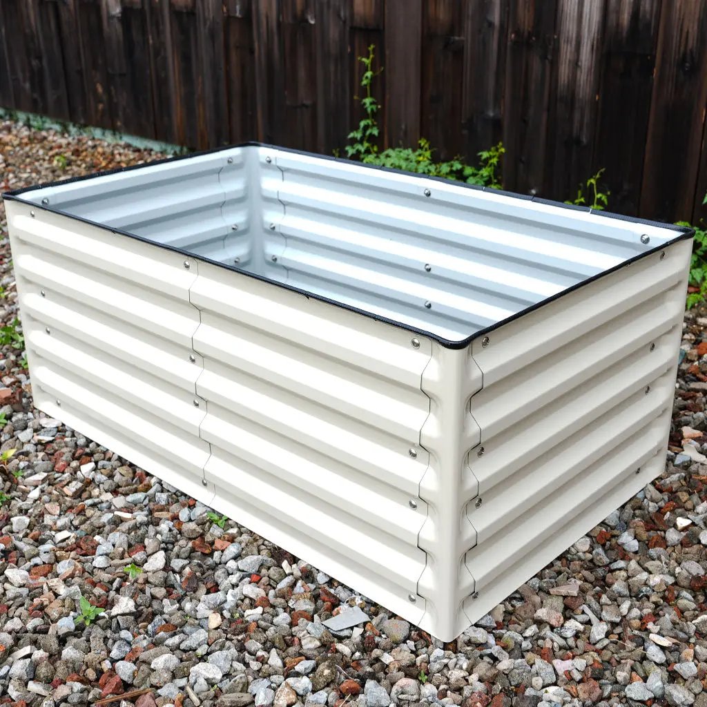 Rectangle Raised Garden Bed 3.5x2 size- vegega metal raised garden bed
