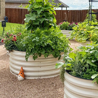 17 inches tall round bed-Vegega