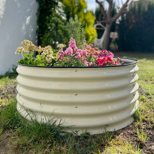 17'' Tall 42'' Wide Round Raised Garden Beds【Upgrade 2.0】