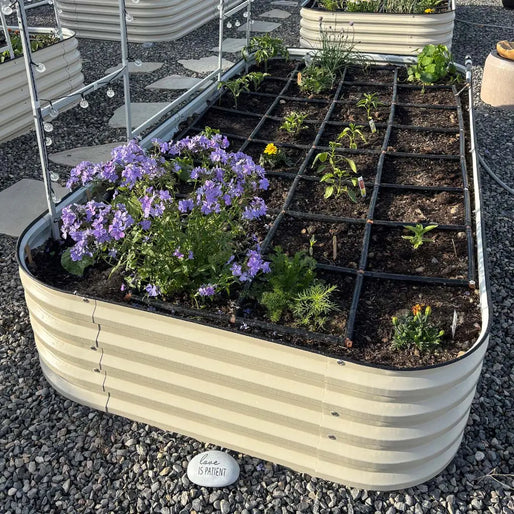 17'' Tall 4x8 Metal Raised Garden Beds (10 in 1)【Upgrade 2.0】