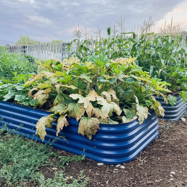 17'' Tall 4x8 Metal Raised Garden Beds (10 in 1)【Upgrade 2.0】