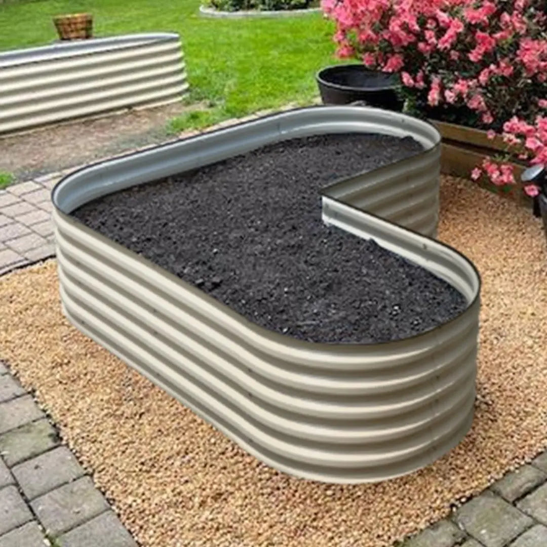 heart shaped galvanized planters