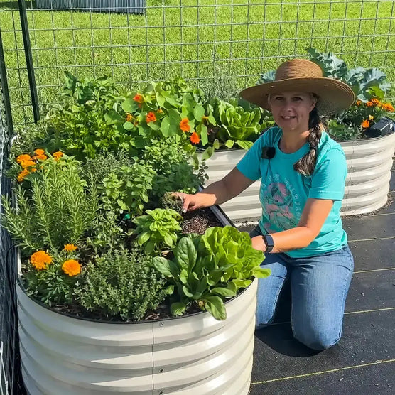 Heart Shaped Raised Garden Bed