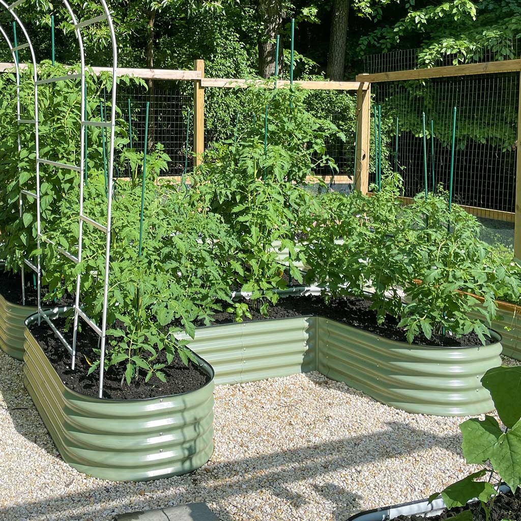U Shaped Raised Garden Bed