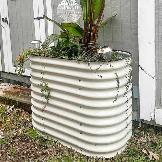 Galvanized Steel Raised Garden Bed
