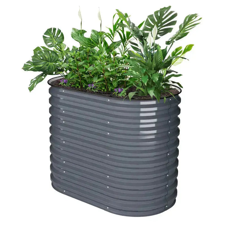 3.5x2 Galvanized Steel Raised Garden Bed