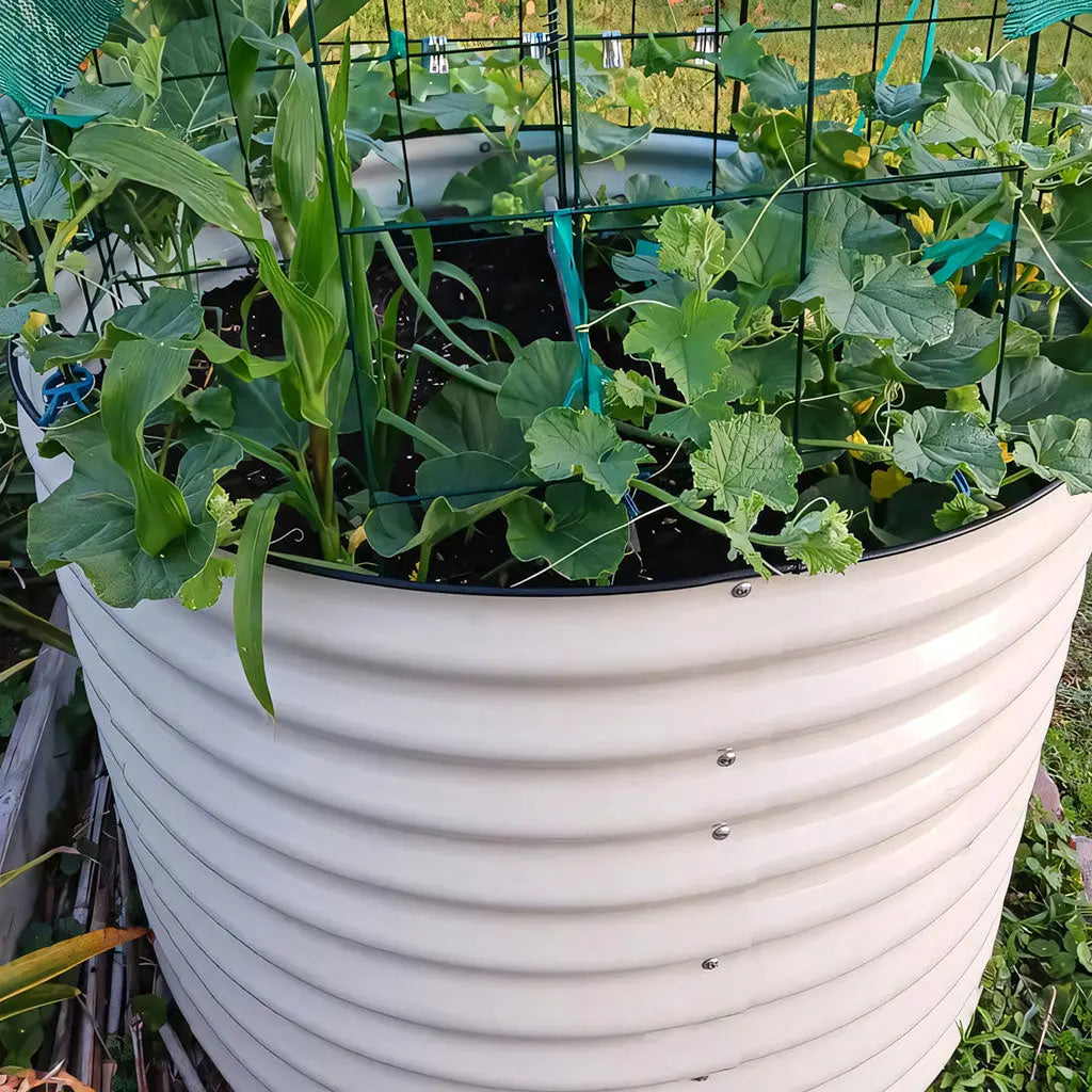 32'' Tall 42'' Wide Round Garden Bed【Upgrade 2.0】