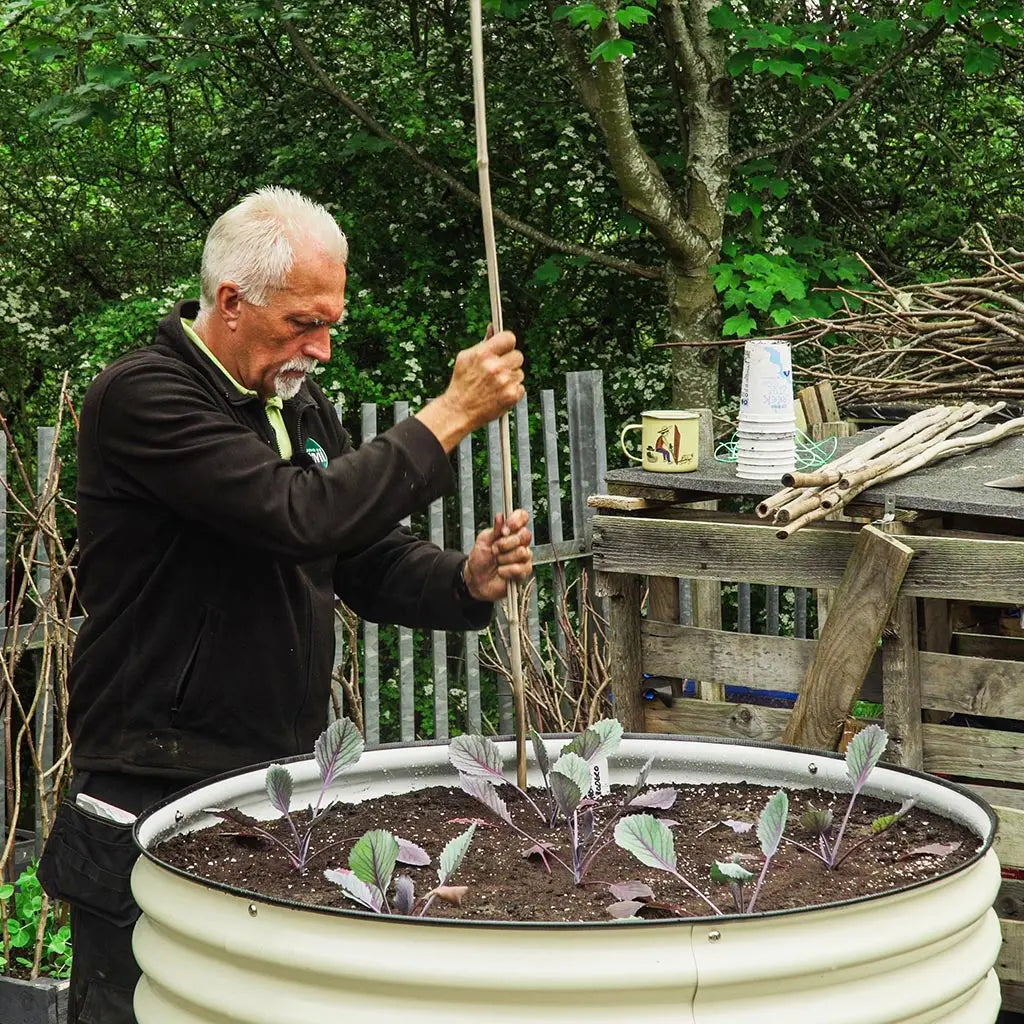 32'' Tall 42'' Wide Round Garden Bed【Upgrade 2.0】