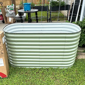 5x2 galvanized flower bed-Vegega
