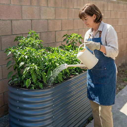 32'' Tall 6.5x2 Raised Garden Bed (6 in 1)【Upgrade 2.0】 Vegega