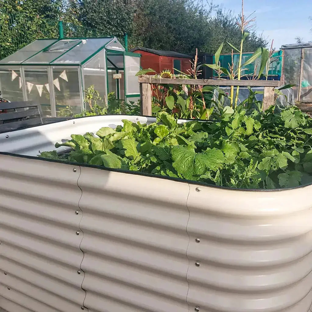 32 inch raised bed white-Vegega