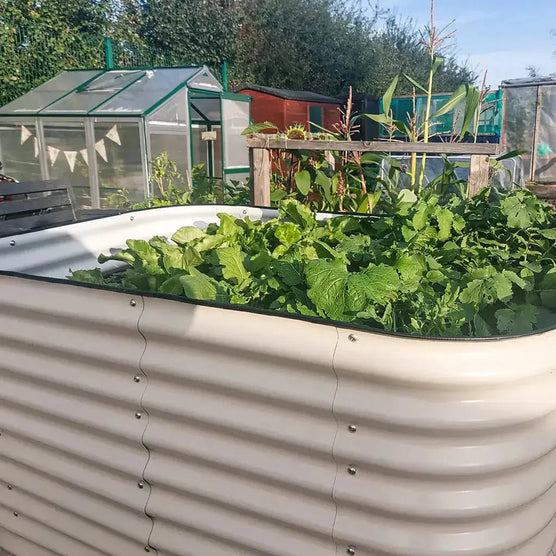 32 inch raised bed white-Vegega