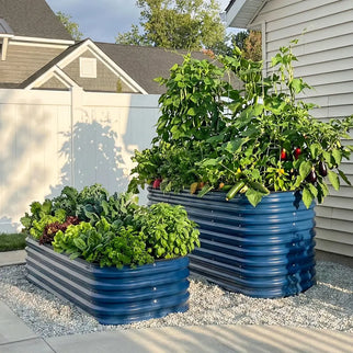Galvanized Raised Garden Bed Kit
