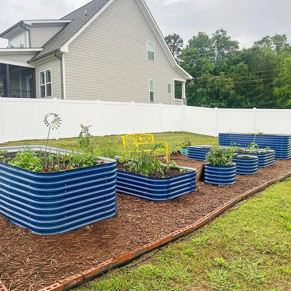 Galvanized Raised Garden Bed Kit