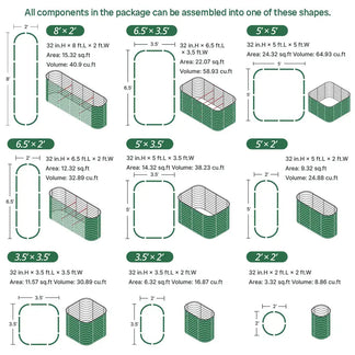 assembly method of Galvanized Raised Garden Bed Kit