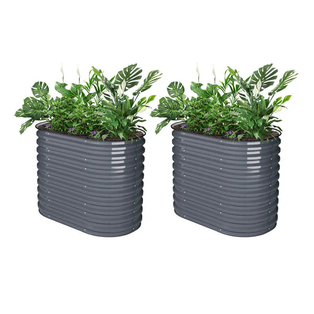 【Bundle Sale 】2-Pack Metal Raised Garden Beds
