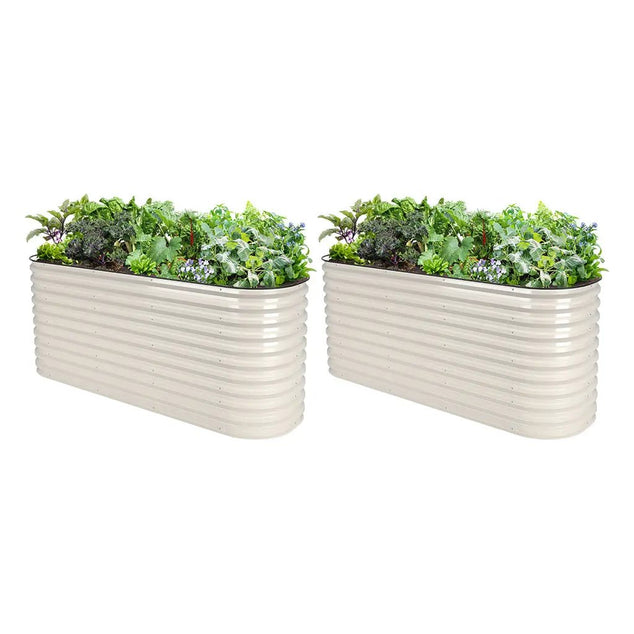 【Bundle Sale 】2-Pack Metal Raised Garden Beds