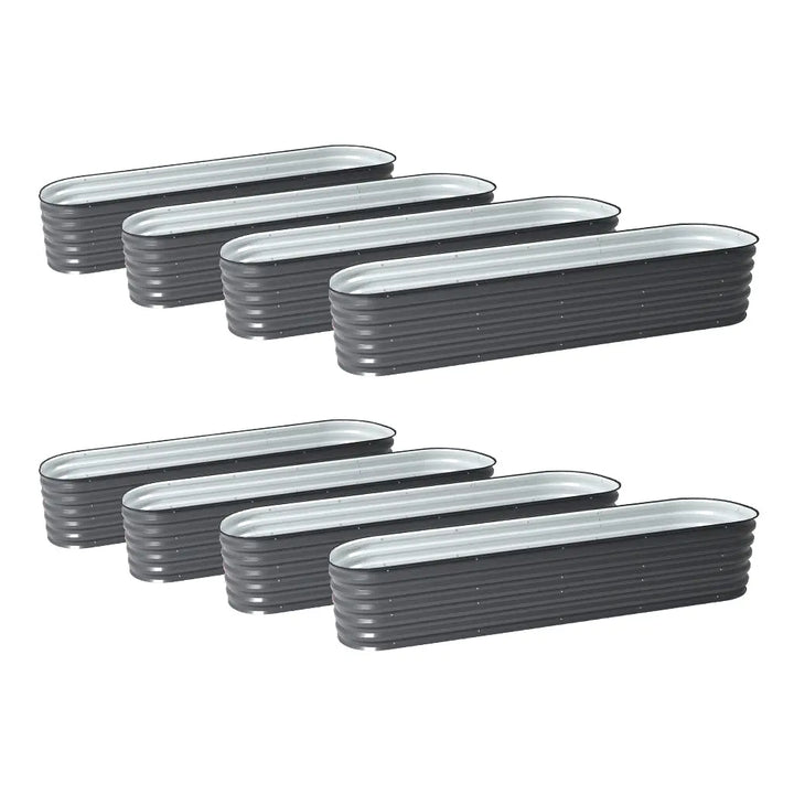 raised garden bed bundle sale for eight 8x2 raised beds-Vegega