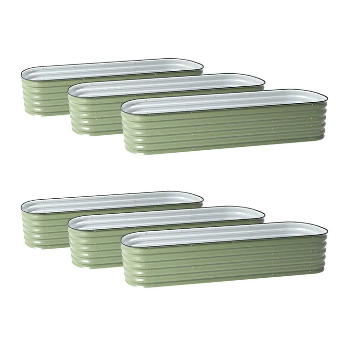 8x2 Metal Raised Garden Beds