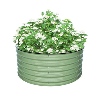 classic round raised bed green- Vegega