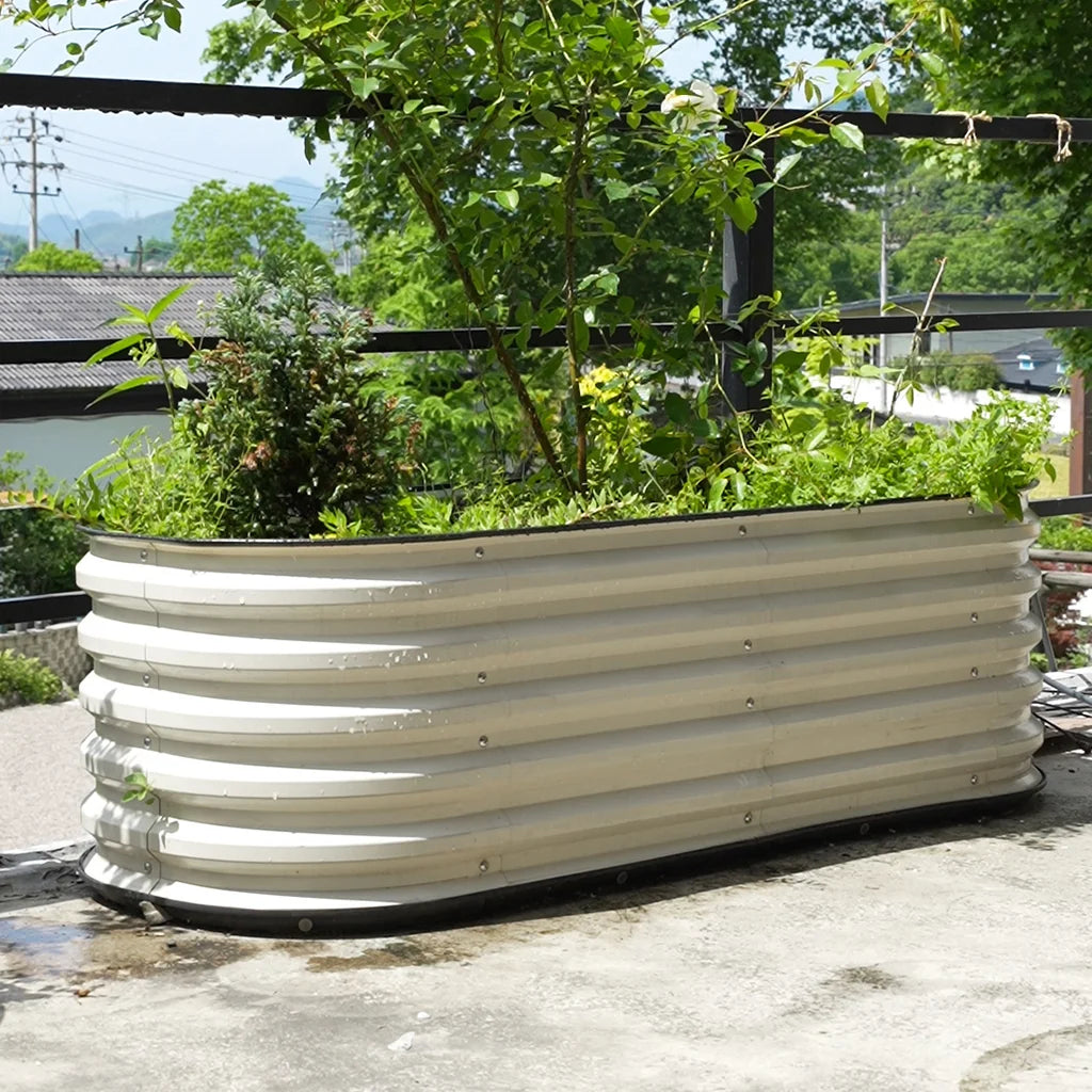 5'x2' Rolling Base For Metal Raised Garden Bed  | Mobile Support & Soil-Proof & Indoor Ready