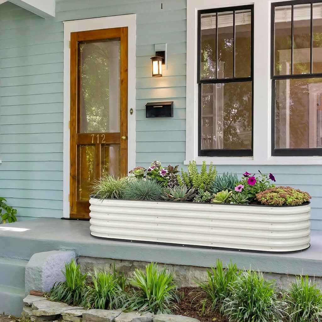 8ft x 2ft Self-Watering Base for Metal Raised Garden Bed