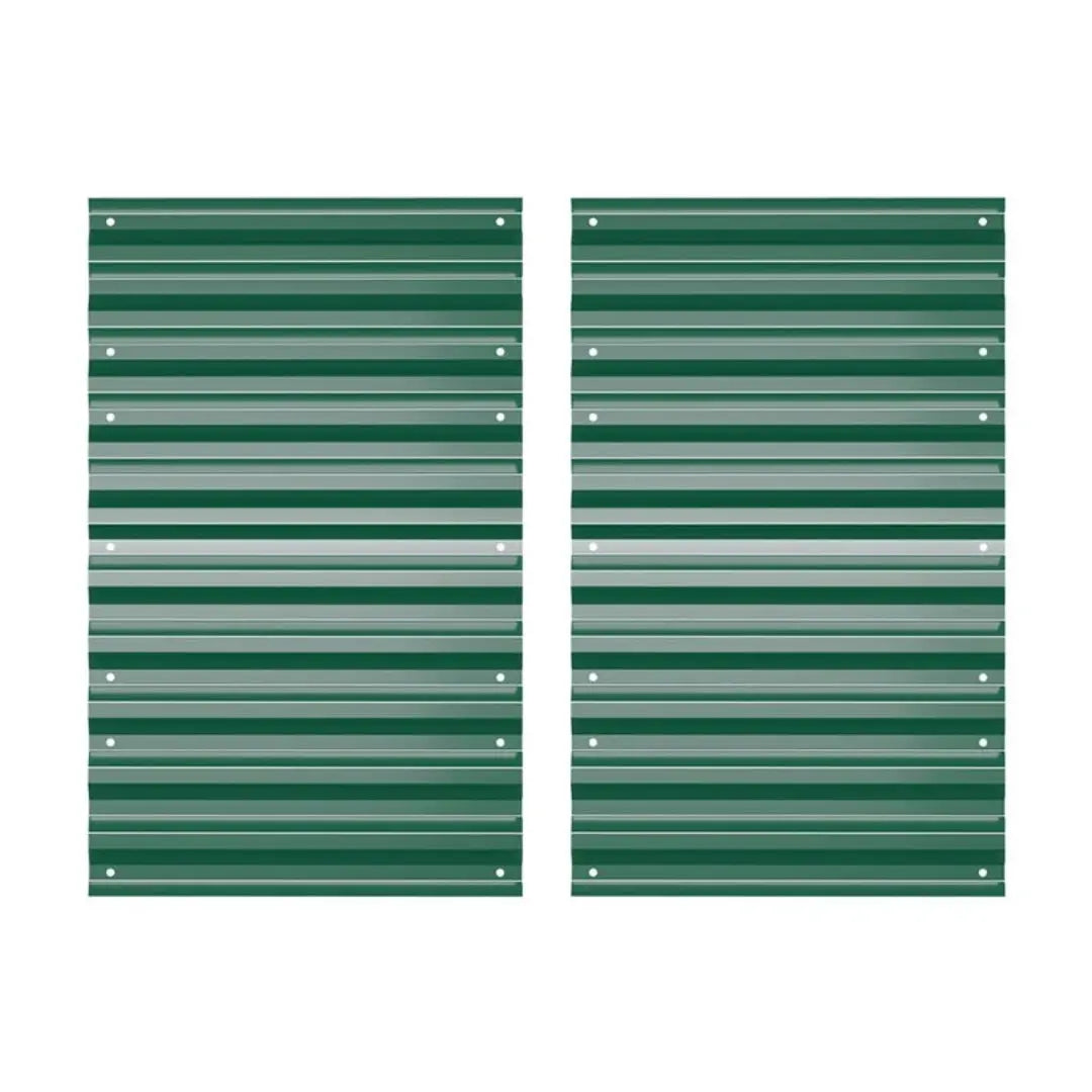 32-inch high moss green metal sheets-Vegega
