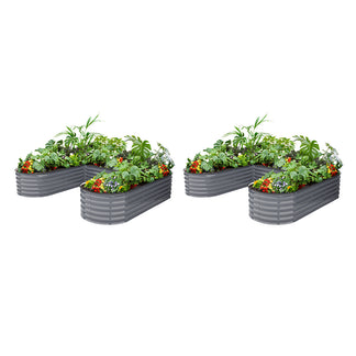 【Bundle Sale 】2-Pack Metal Raised Garden Beds