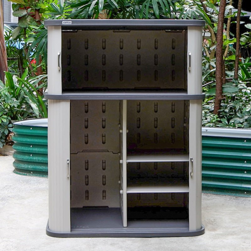 rubbermaid outdoor storage cabinet