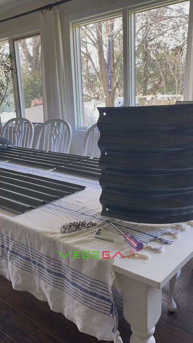 17'' Tall 6.5x2 Modern Raised Garden Beds (6 in 1)【Upgrade 2.0】