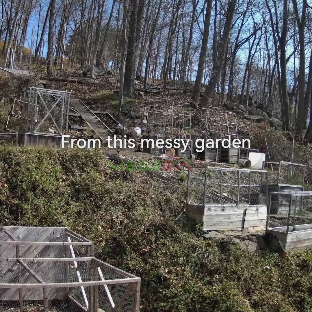 17'' Tall 6.5x2 Modern Raised Garden Beds (6 in 1)【Upgrade 2.0】