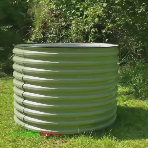 32'' Tall 42'' Wide Round Garden Bed【Upgrade 2.0】