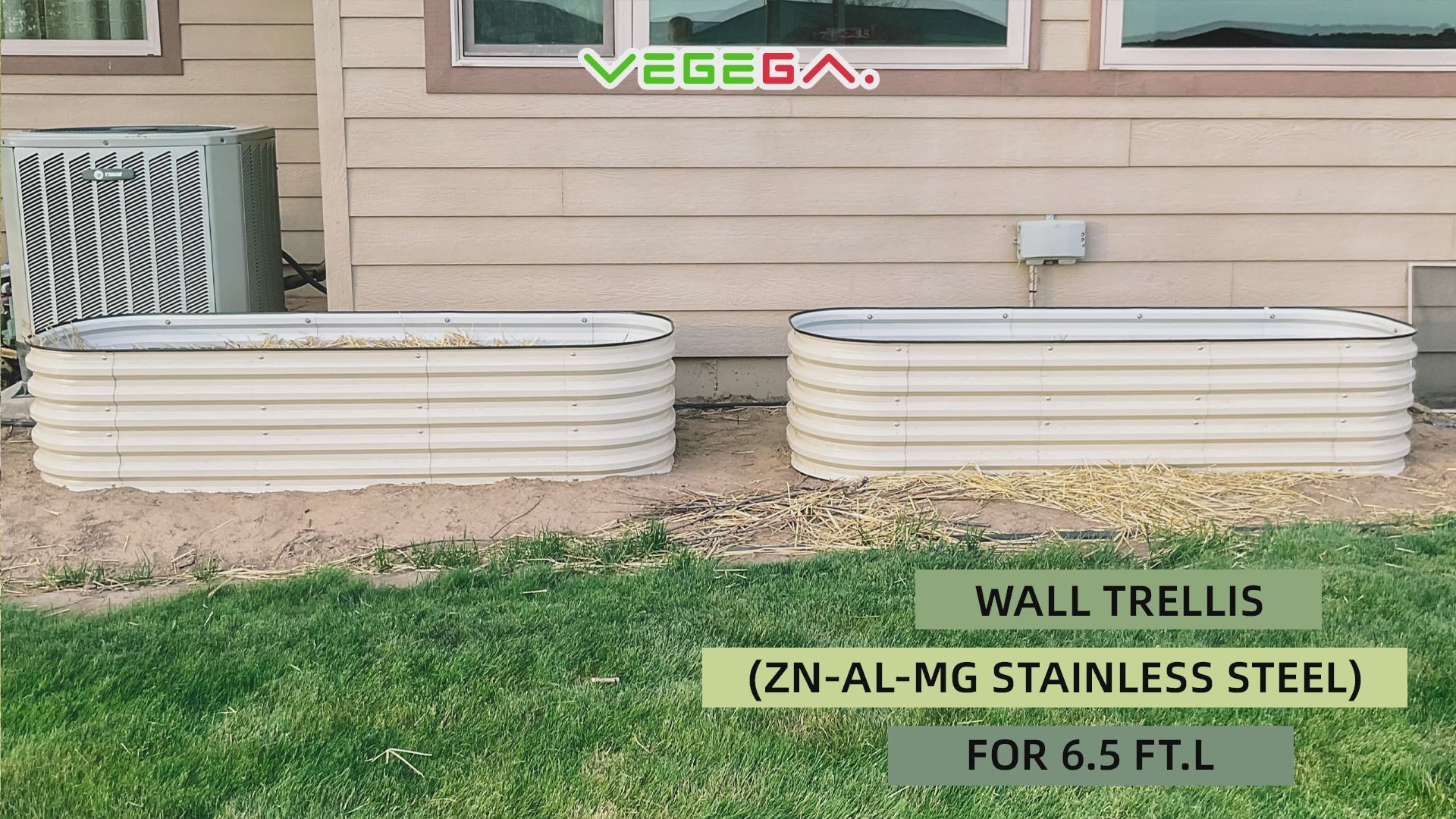 17'' Tall 6.5x2 Modern Raised Garden Beds (6 in 1)【Upgrade 2.0】