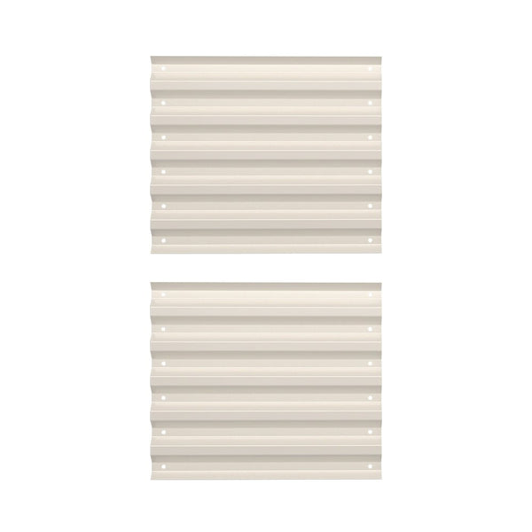 corrugated metal panels white-Vegega