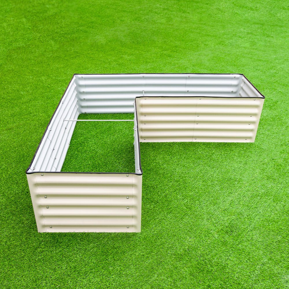 17-inch-tall-rectangle-L-shaped-raised-garden-bed-Vegega