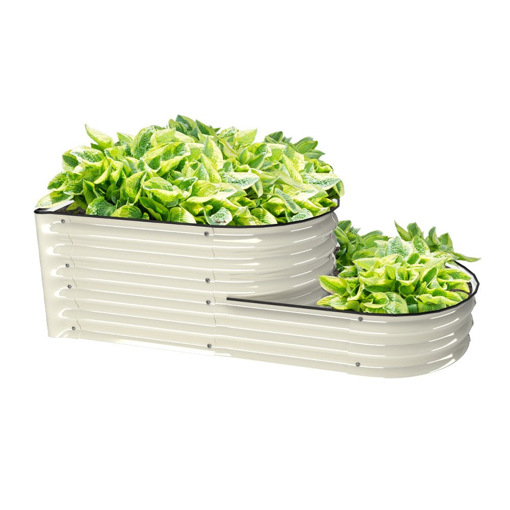 17'' Tall Tiered Metal Raised Garden Beds - VEGEGA Metal Raised Garden Bed