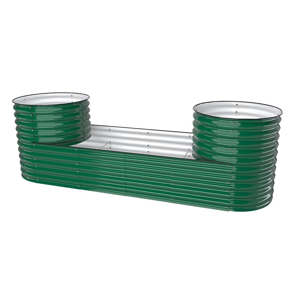32'' Tall Castle Metal Raised Garden Beds - VEGEGA Metal Raised Garden Bed