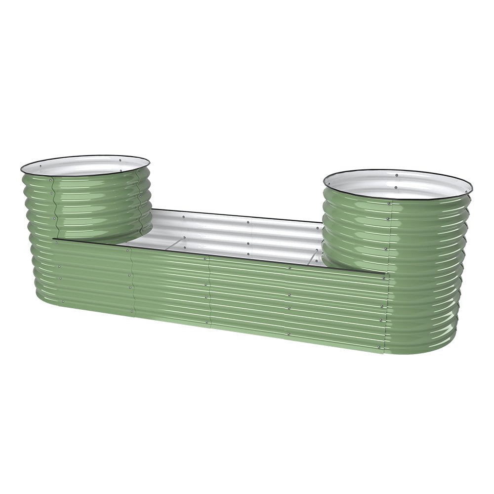 32'' Tall Castle Metal Raised Garden Beds - VEGEGA Metal Raised Garden Bed